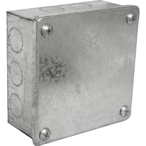 3 x 4 1 2 electrical box|metal pull box 4x4x2.